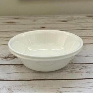 Corelle Ceramic Cereal Bowl White Minimalist Round Glossy 6.25in